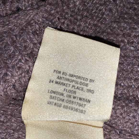 Anthropologie Angel of the North Taupe Knit Sweater - Women’s Size Medium - Picture 8 of 11